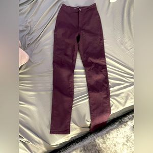 Purple jeans size 7